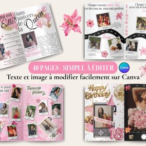 58 cadeau personnalisé canva